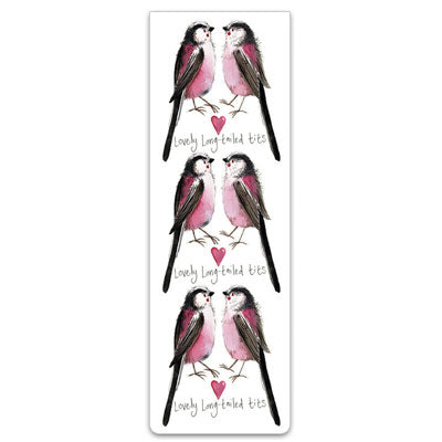 Lovely Long-Tailed Tits Birds Magnetic Bookmark