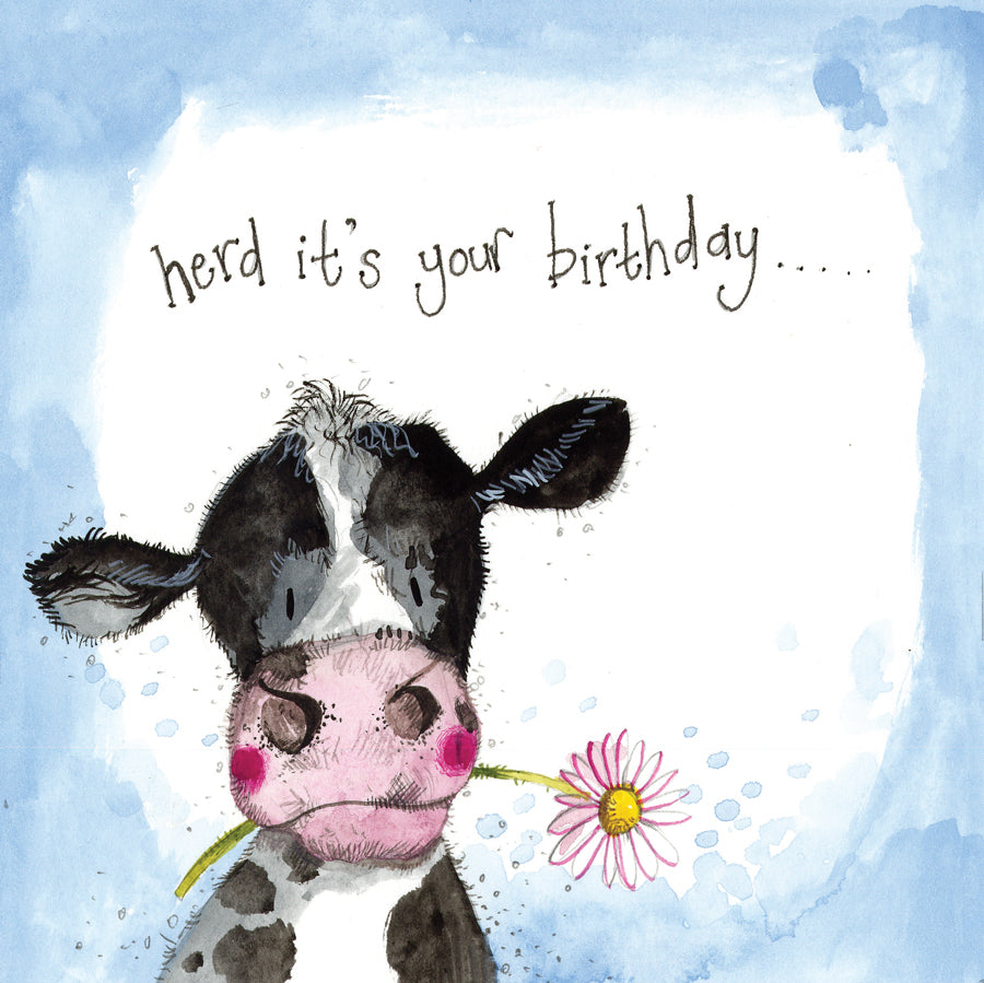 Sunshine Cow Greeting Card