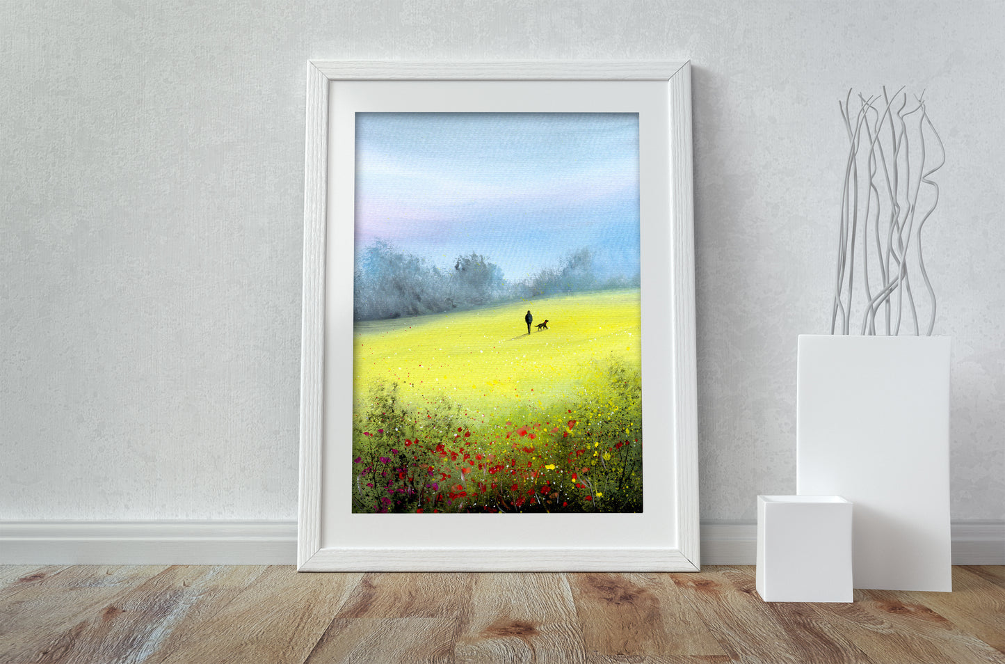 Walk Across The Meadow - A3 Print