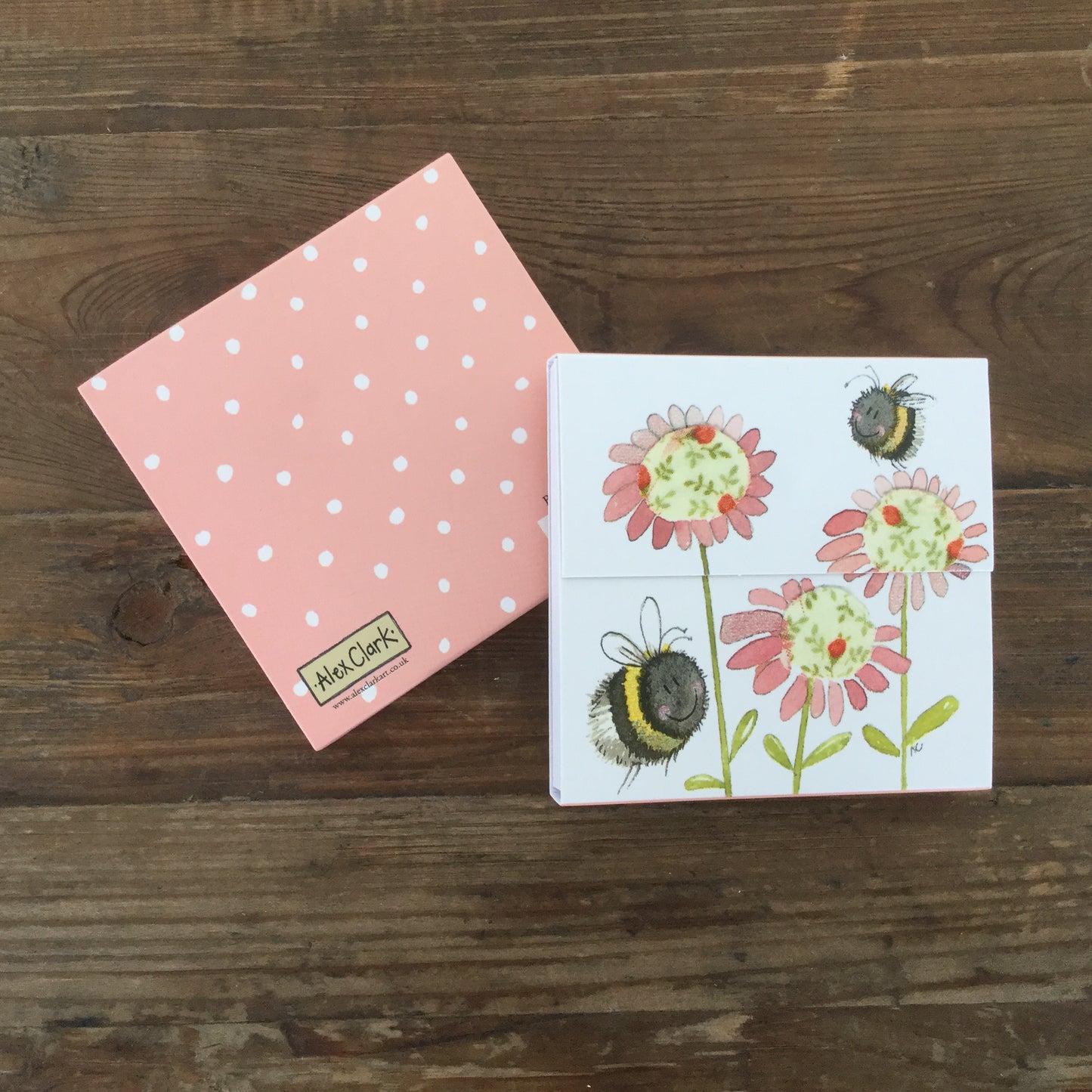 Bee and Flower Magnetic Notepad