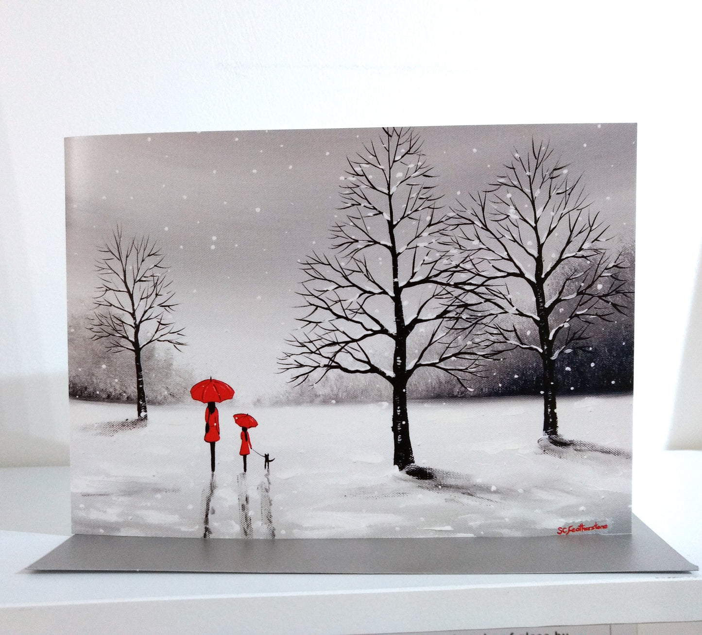 Our Winter Walk - Christmas Greeting Card