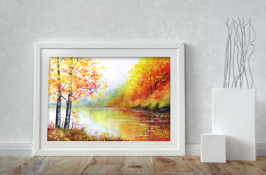 Autumn River - A3 Print