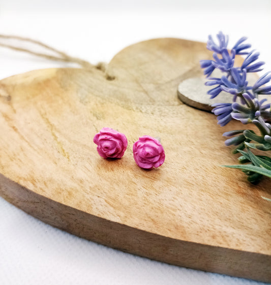 Rose Earring Studs