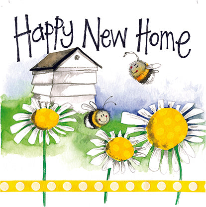 New Home Bees Greeting Card
