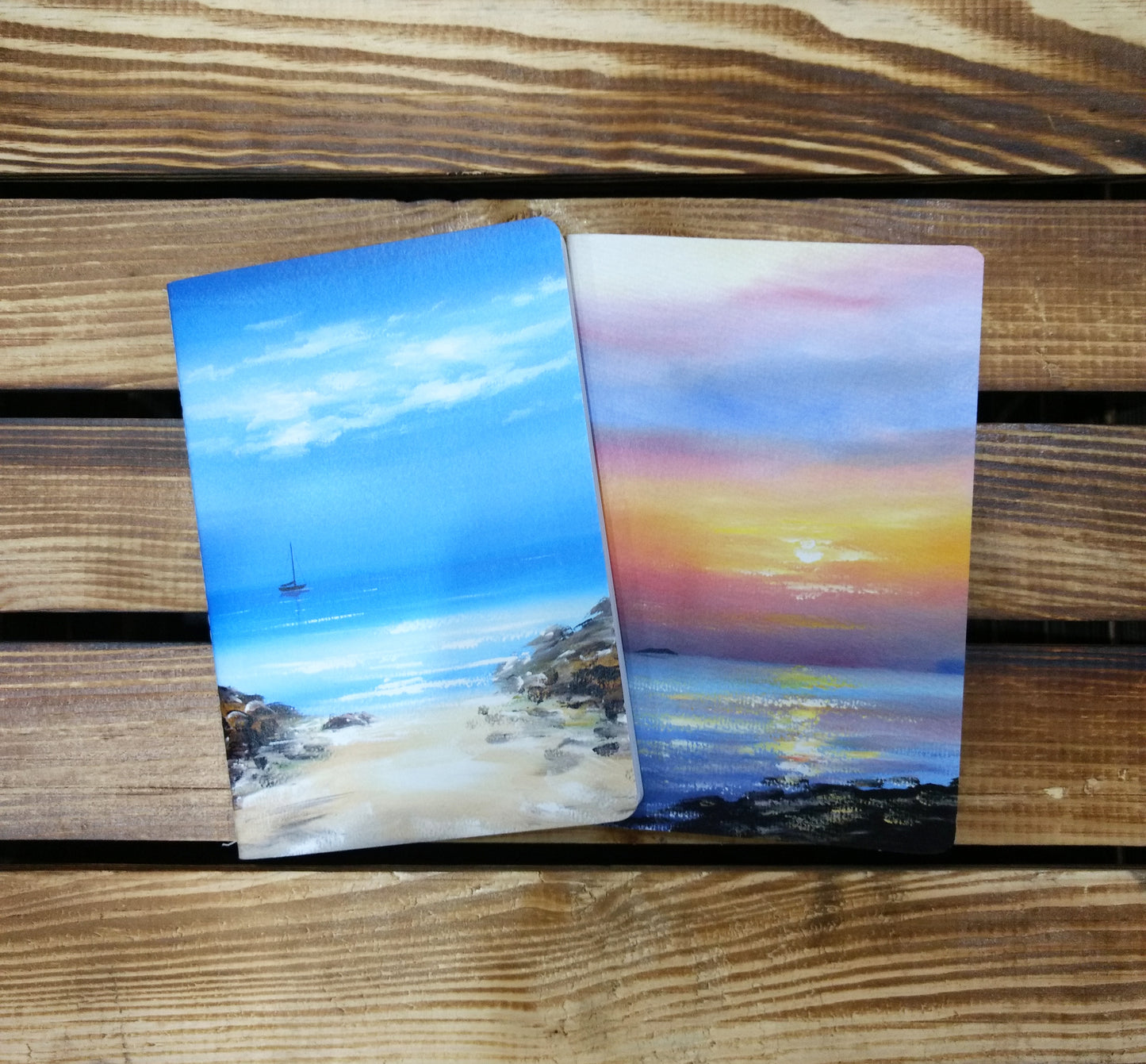 A5 Seascape Notebooks Set of 2
