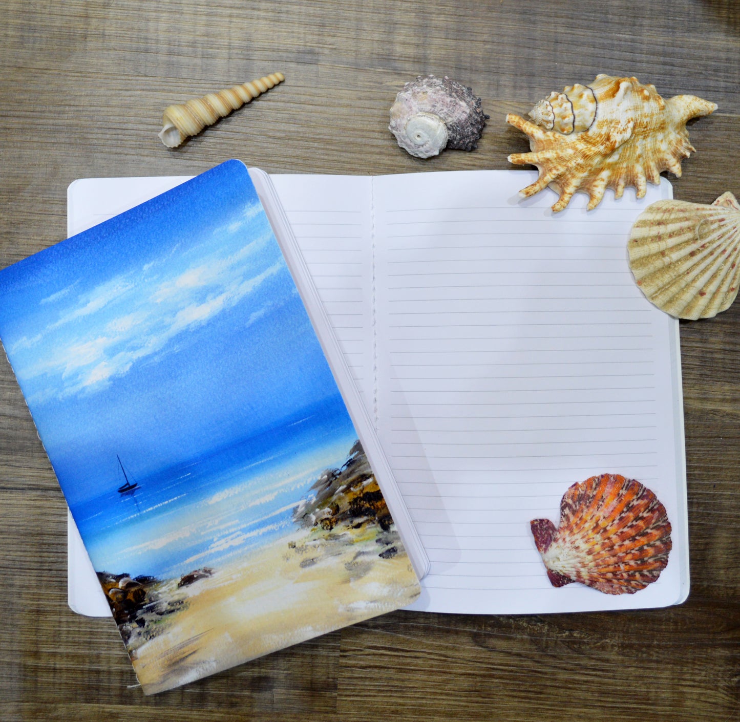 A5 Seascape Notebooks Set of 2