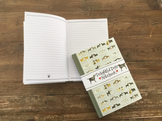 Delightful Dogs Small Hardback Journal