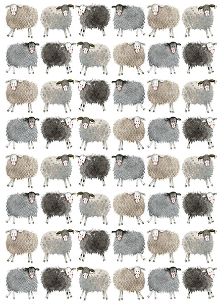 Sheep - Bagged Gift Wrap with Tags