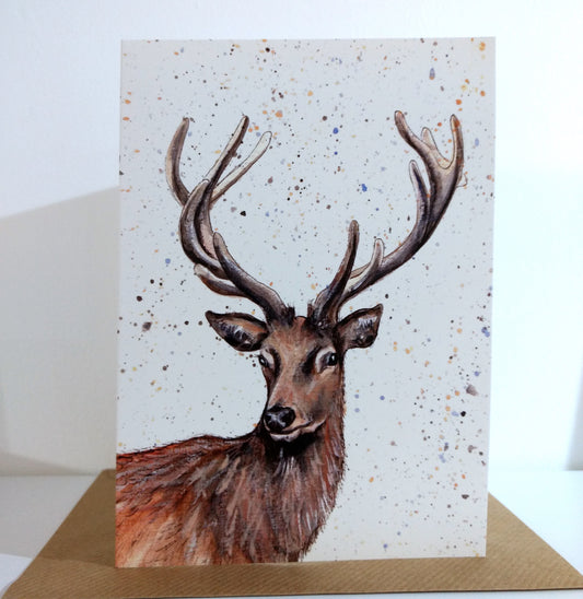 Stag Greeting Card
